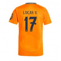 Maglie da calcio Real Madrid Lucas Vazquez #17 Seconda Maglia 2024-25 Manica Corta